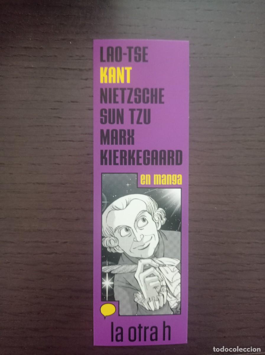 Sammeln von Lesezeichen: MARCAP&Aacute;GINAS. LA OTRA H. KANT EN MANGA
