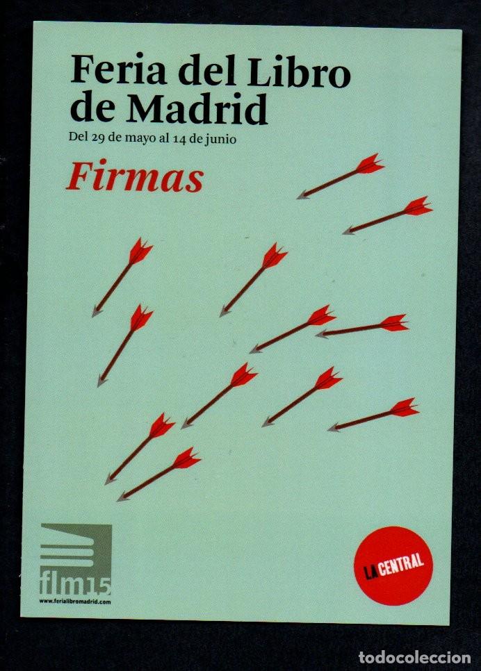Coleccionismo marcap&aacute;ginas: POSTAL - MARCAPAGINAS, FLM15 - FERIA DEL LIBRO DE MADRID. LA CENTRAL.