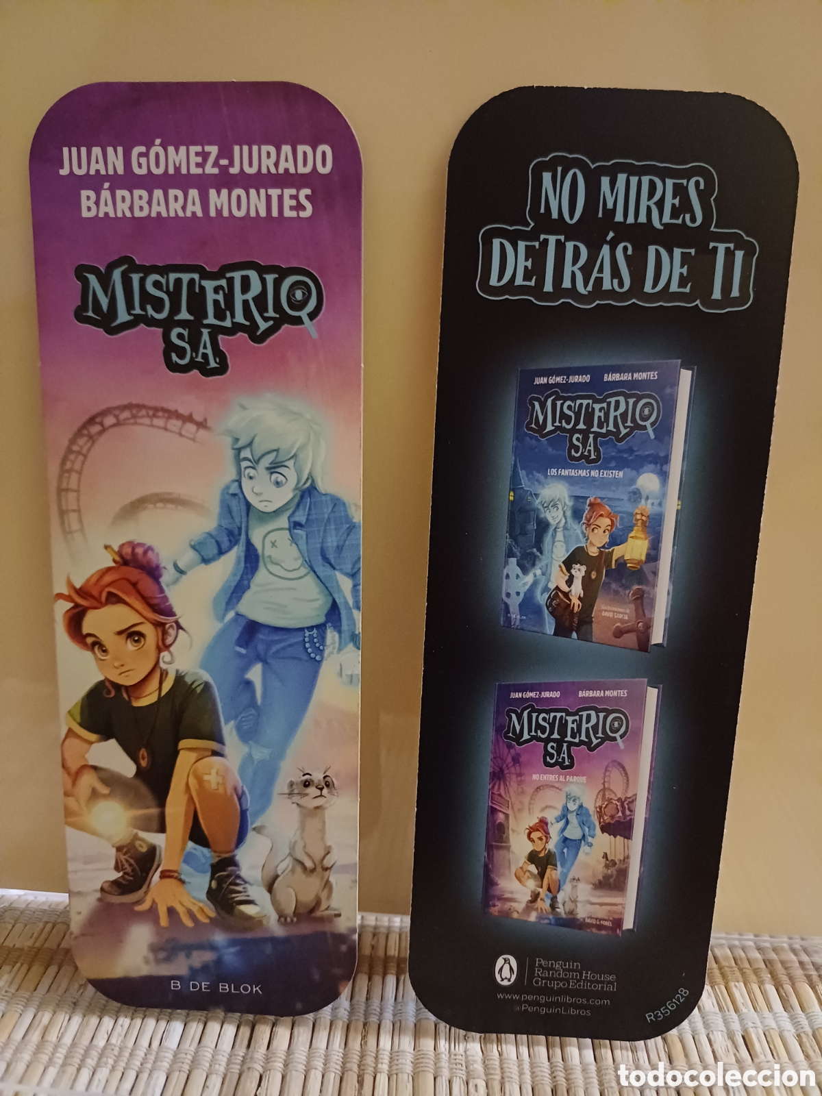 Coleccionismo marcap&aacute;ginas: Marcap&aacute;ginas Misterio S.A.