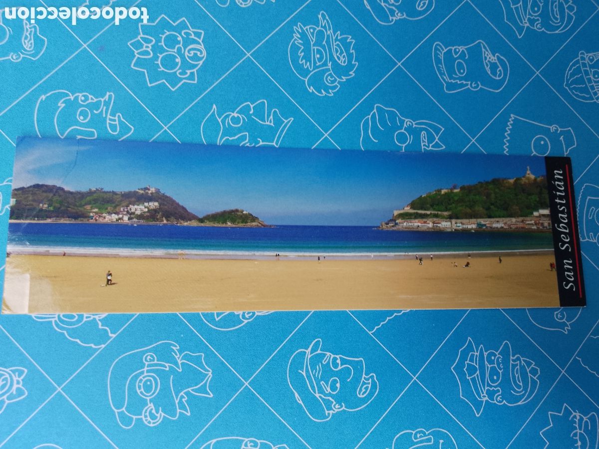 Coleccionismo marcap&aacute;ginas: DONOSTIA . SAN SEBASTIAN . EDICIONES A.M. . MARCAPAGINAS