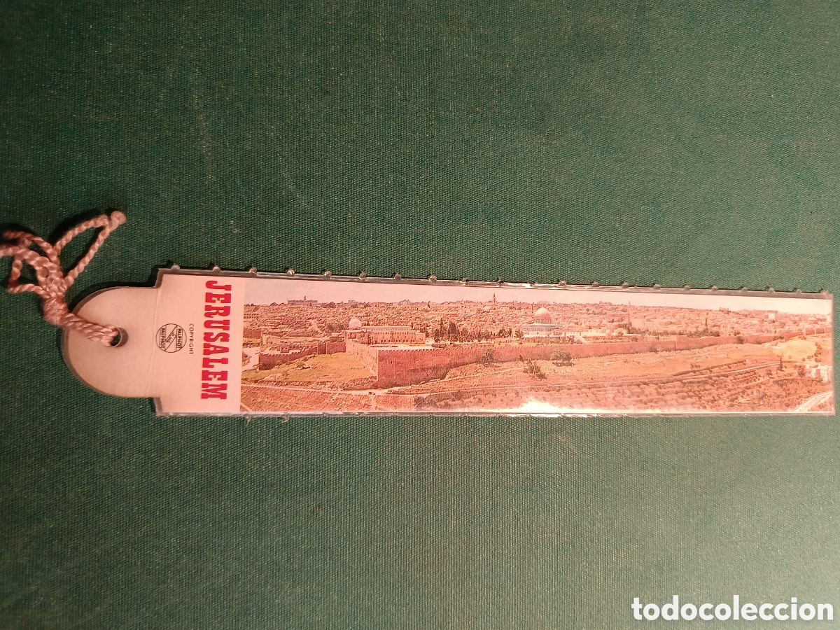 Coleccionismo marcap&aacute;ginas: PANORAMICO MARCAPAGINAS DE JERUSALEM - PLASTIFICADO - Foto 2