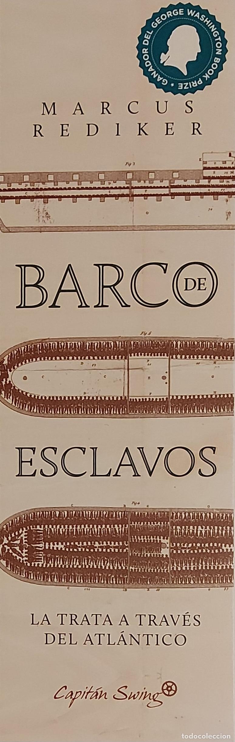 Coleccionismo marcap&aacute;ginas: MARCAPAGINAS - CAPITAN SWING - MARCUS REDIKER - BARCO DE ESCLAVOS
