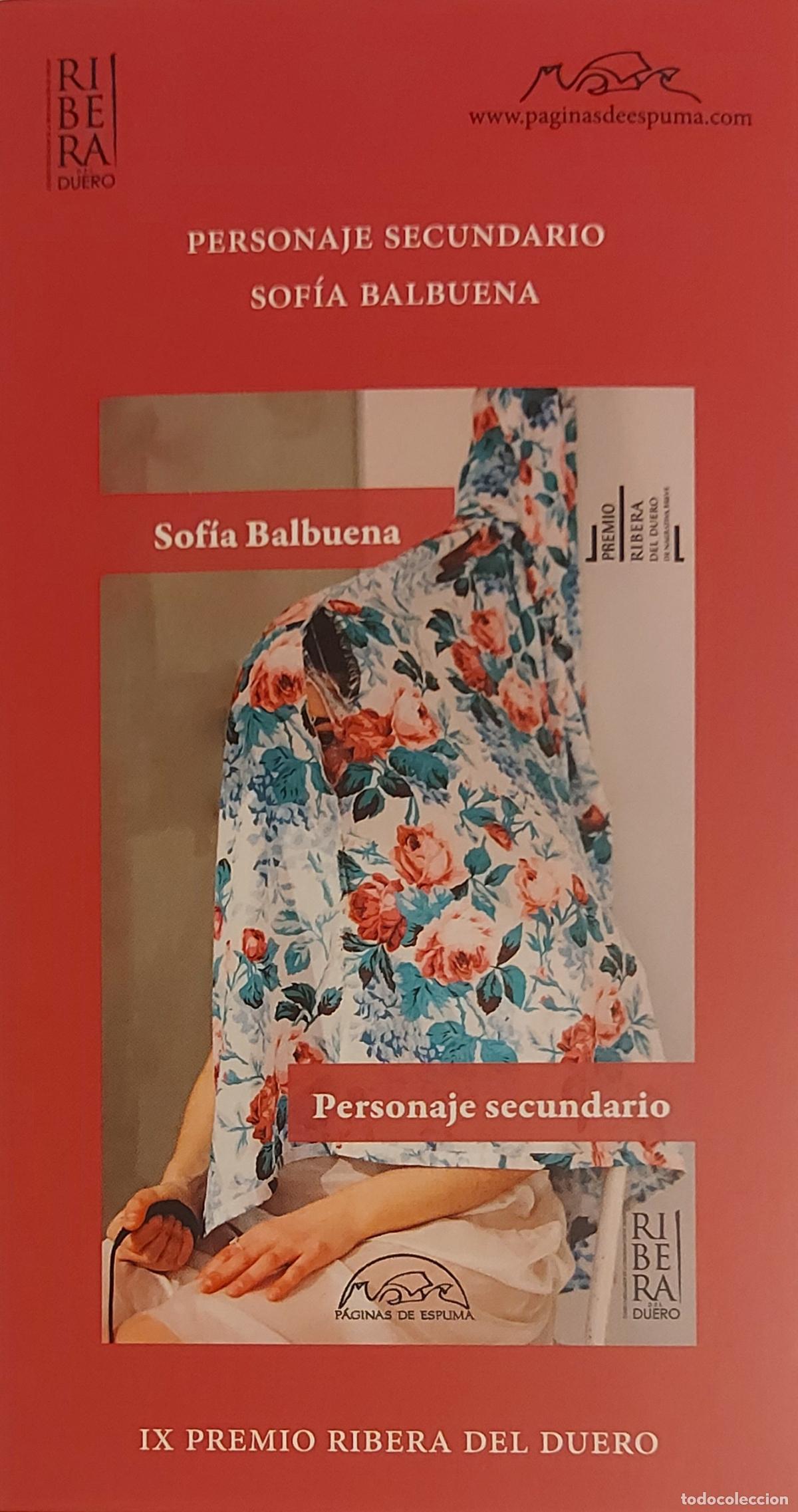 Coleccionismo marcap&aacute;ginas: MARCAP&Aacute;GINAS - PAGINAS DE ESPUMA - SOFIA BALBUENA - PERSONAJE SECUNDARIO