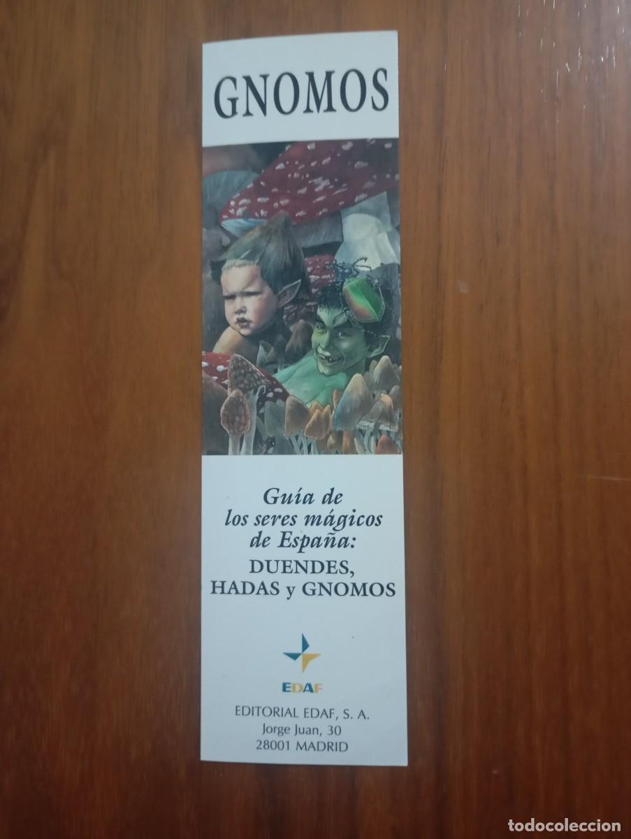 Coleccionismo marcap&aacute;ginas: MARCAP&Aacute;GINAS. GNOMOS. GUIA SERES MAGICOS DE ESPA&Ntilde;A. EDAF