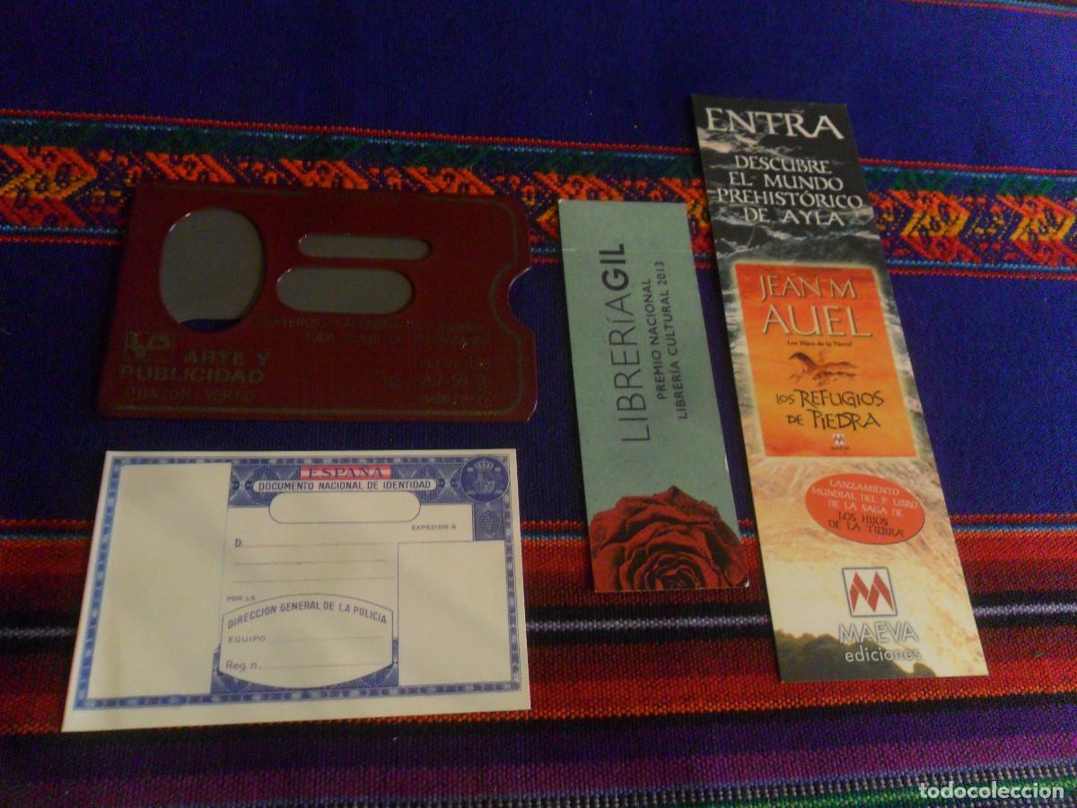 Coleccionismo marcap&aacute;ginas: MARCAP&Aacute;GINAS SAGA LOS HIJOS DE LA TIERRA LIBRER&Iacute;A GIL PREMIO NACIONAL CULTURAL 2013 REGALO PORTA DNI