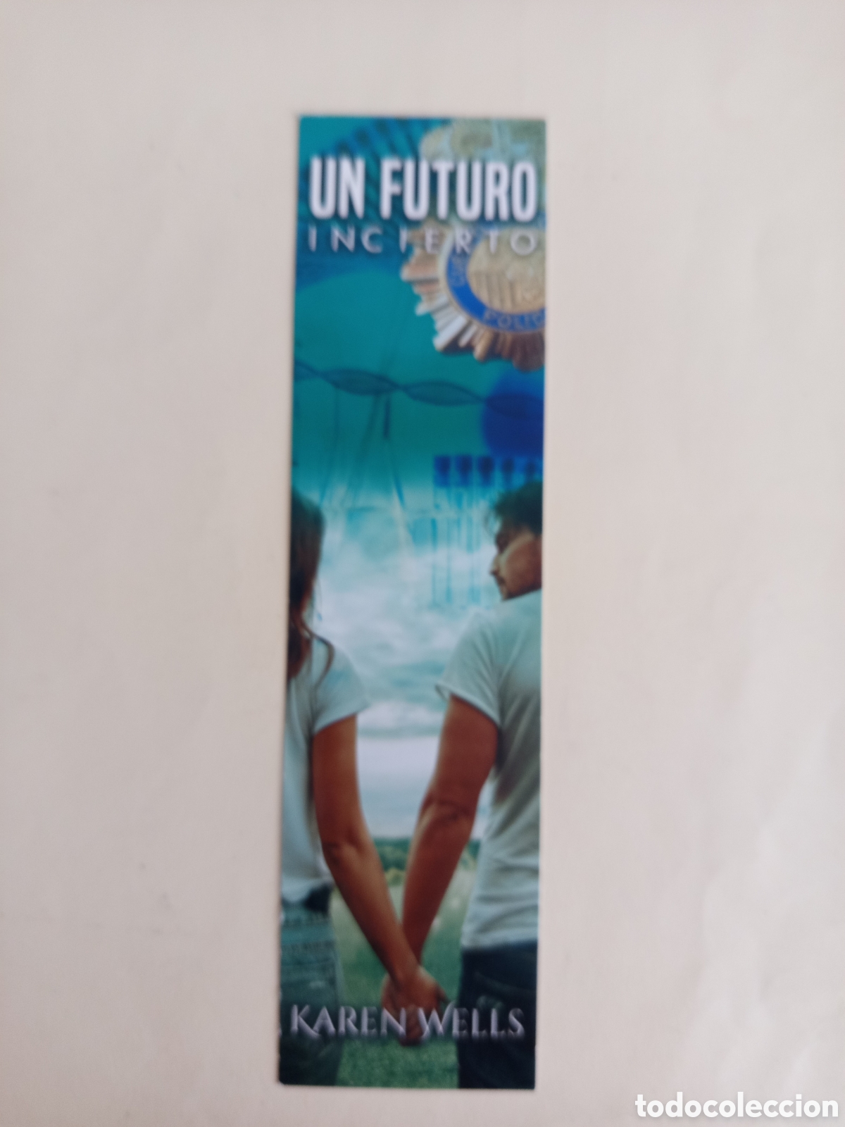 Coleccionismo marcap&aacute;ginas: Marcap&aacute;ginas. Un futuro incierto de Karen Wells. Pedido m&iacute;nimo 3 &euro;. Ver fotos .
