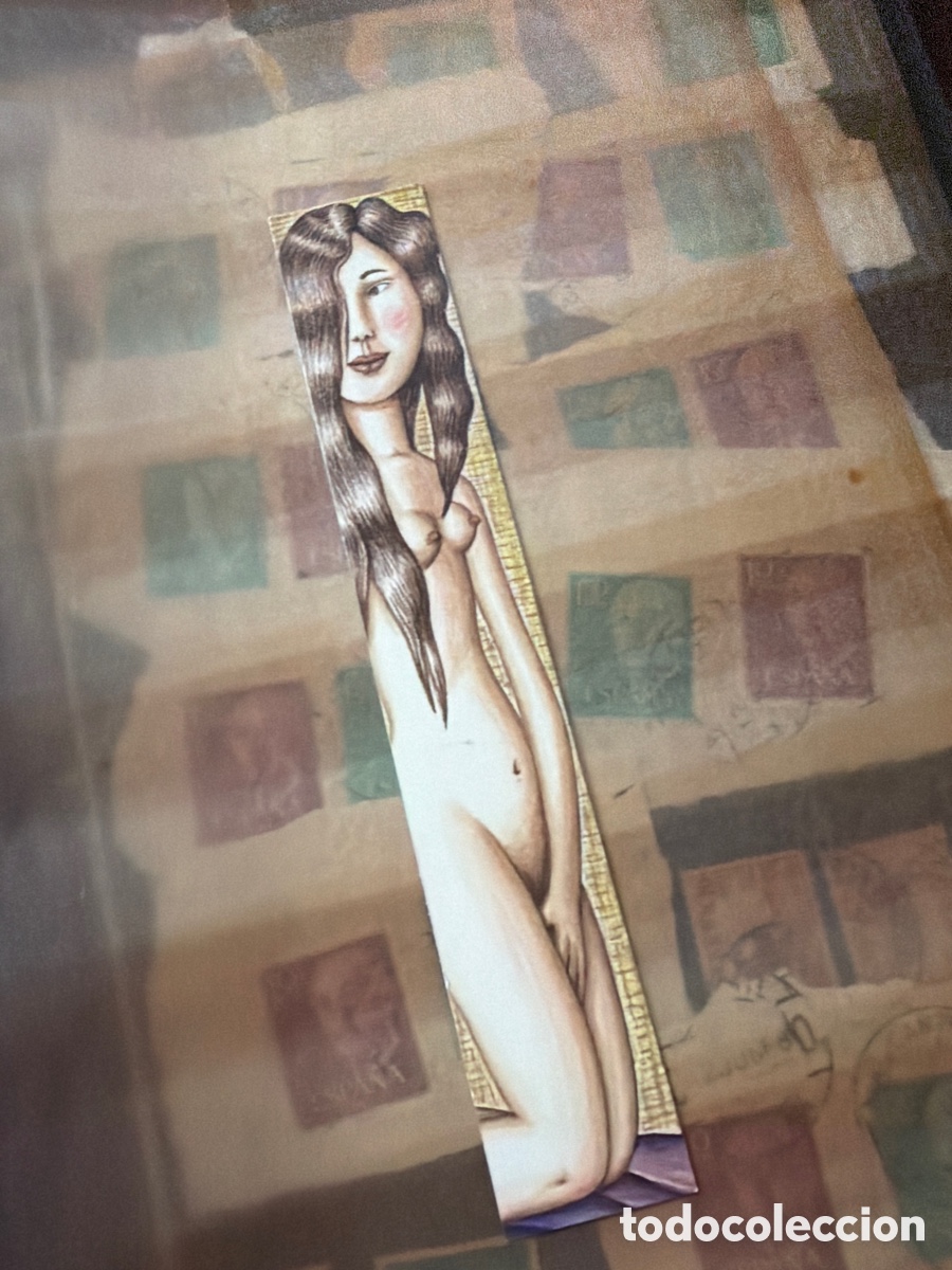 Coleccionismo marcap&aacute;ginas: Marcap&aacute;ginas punto de libro Laura Esquivel &iacute;ntimas suculencias