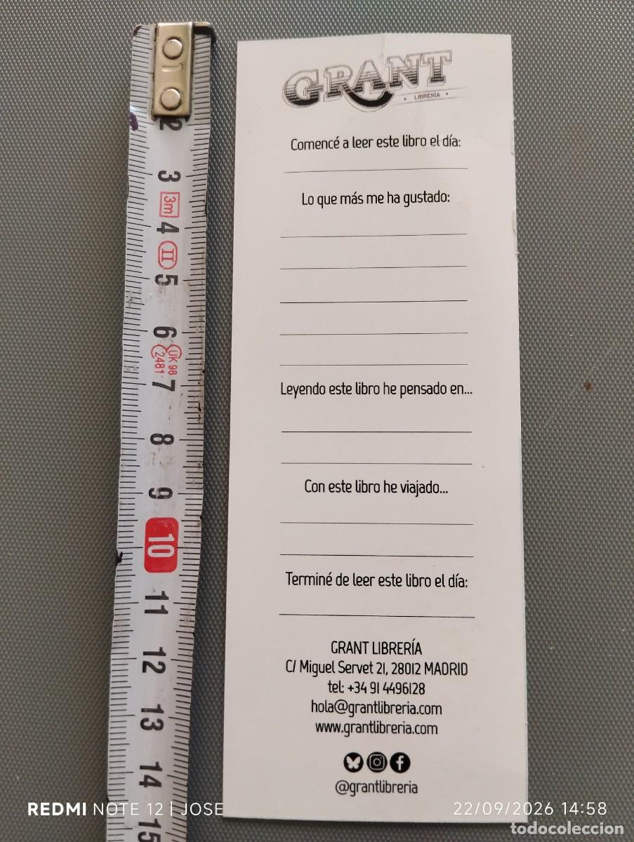 Coleccionismo marcap&aacute;ginas: Marcapaginas carton (654) - Foto 2