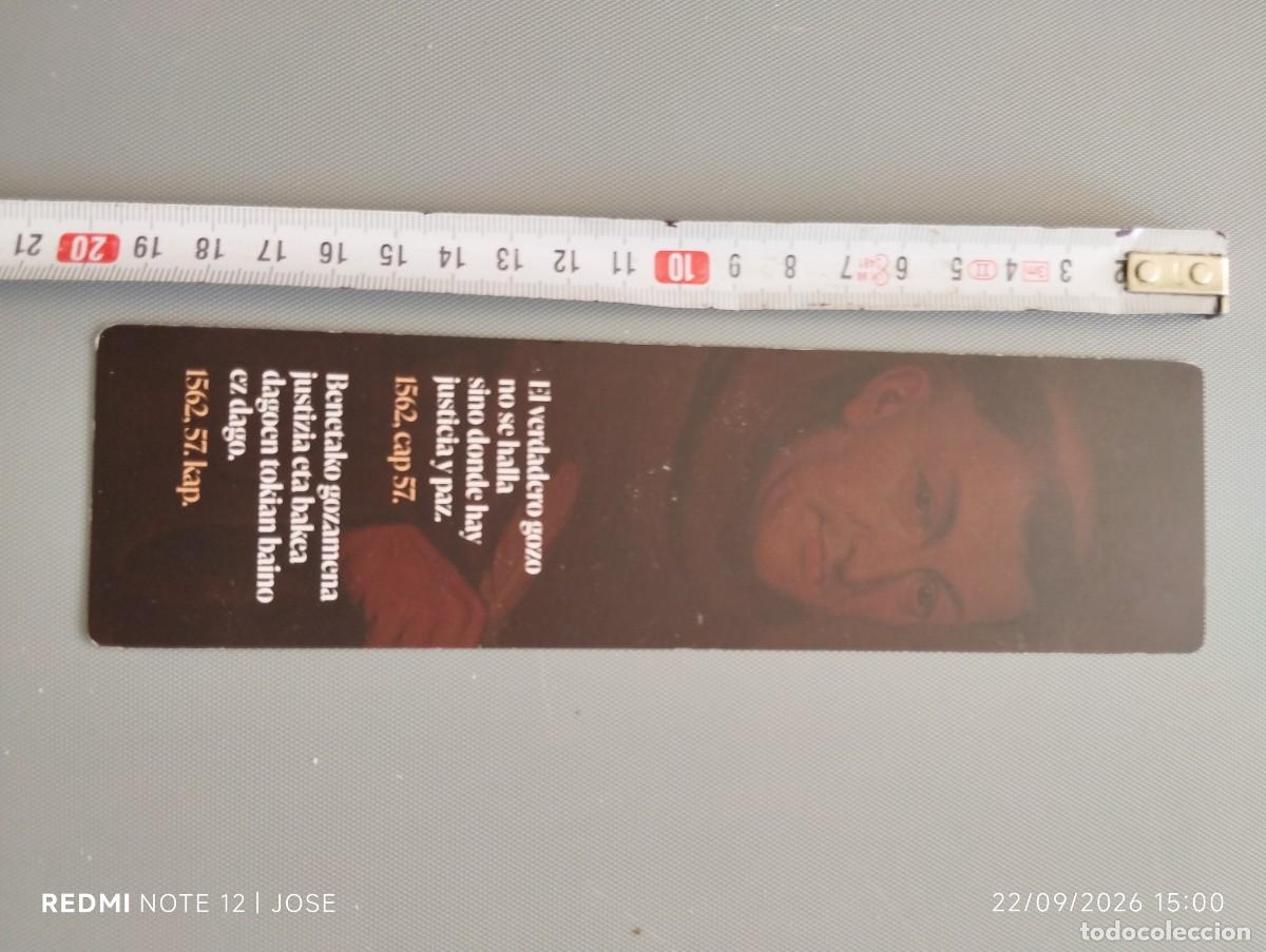 Coleccionismo marcap&aacute;ginas: Marcapaginas carton (654) - Foto 2