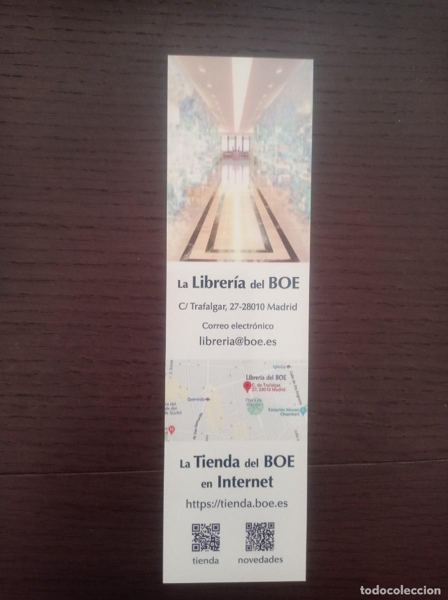 Coleccionismo marcap&aacute;ginas: MARCAP&Aacute;GINAS. LA LIBRER&Iacute;A DEL BOE