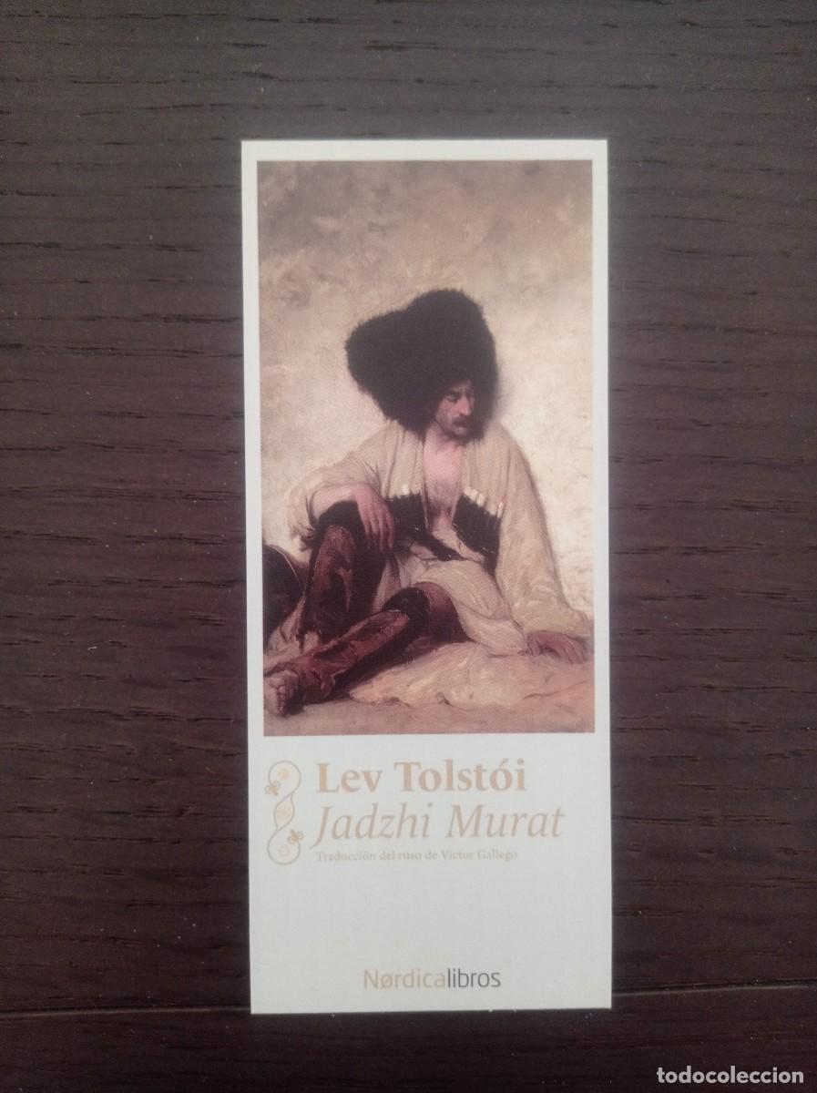 Coleccionismo marcap&aacute;ginas: MARCAP&Aacute;GINAS. NORDICA LIBROS. LEV TOLSTOI. JADZHI MURAT