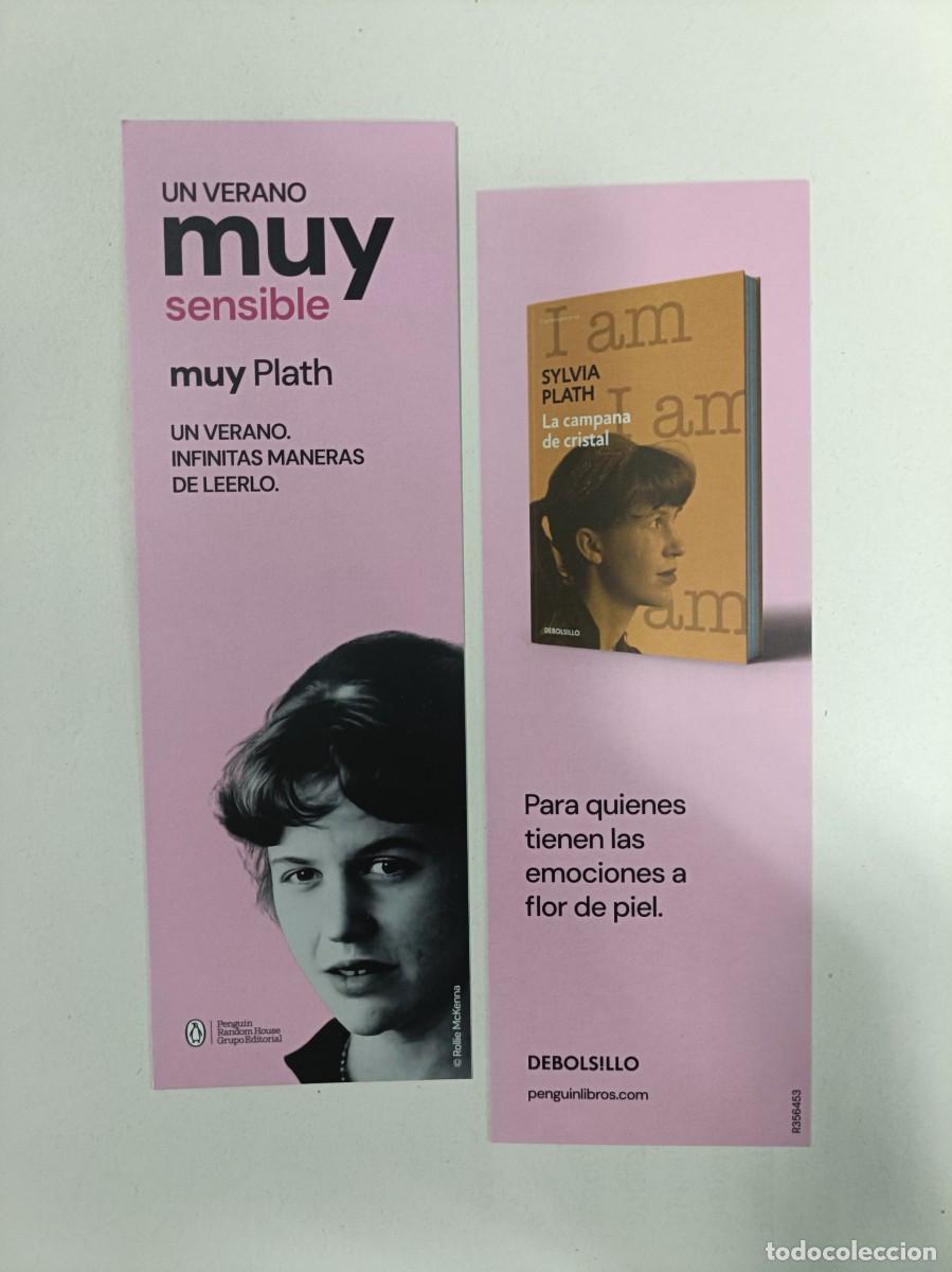Coleccionismo marcap&aacute;ginas: MARCAP&Aacute;GINAS PENGUIN RANDOM HOUSE - SYLVIA PLATH - LA CAMPANA DE CRISTAL - UN VERANO MUY SENSIBLE