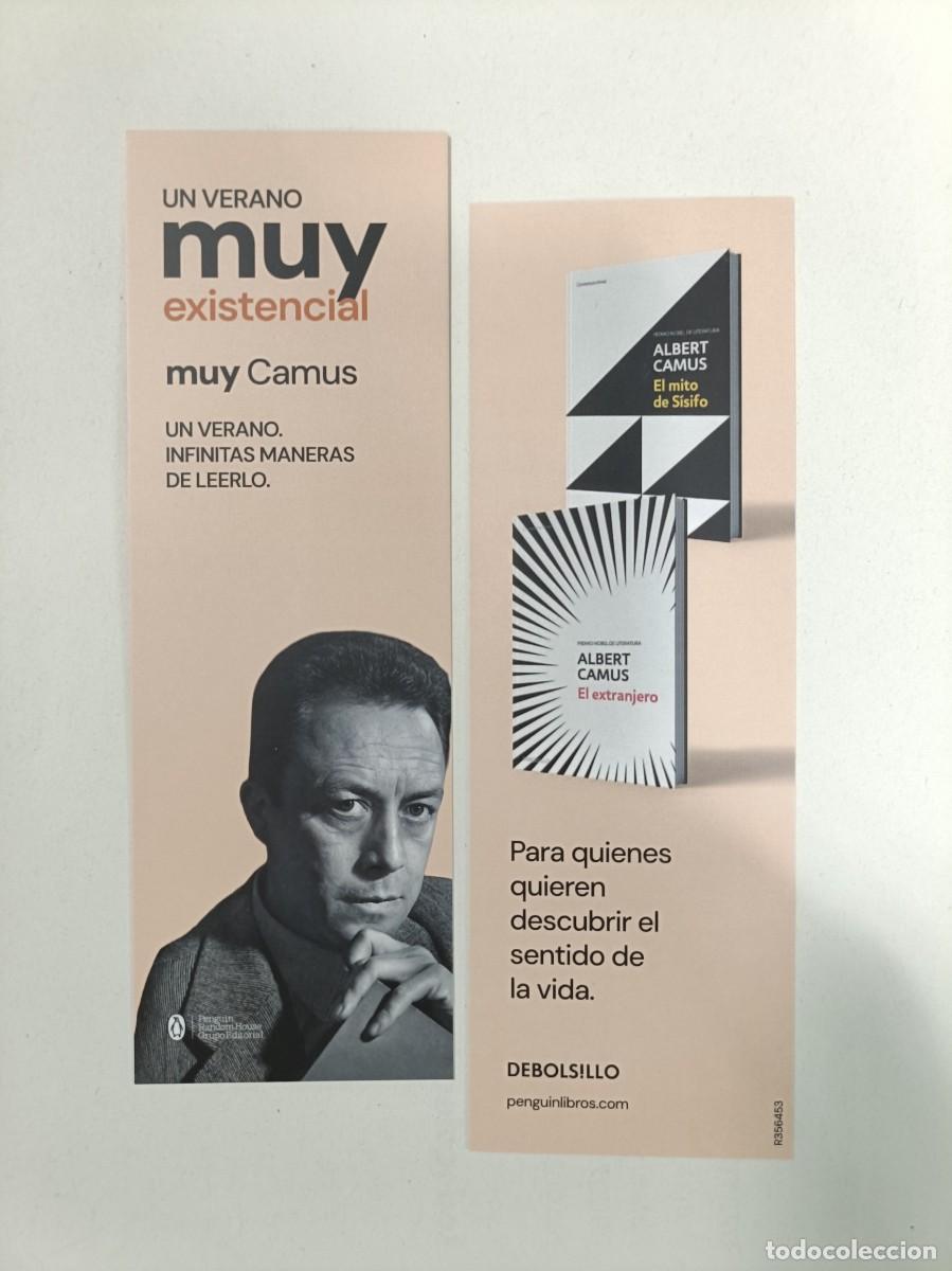 Coleccionismo marcap&aacute;ginas: MARCAP&Aacute;GINAS PENGUIN RANDOM HOUSE - ALBERT CAMUS - EL MITO DE SISIFO - UN VERANO MUY EXISTENCIAL