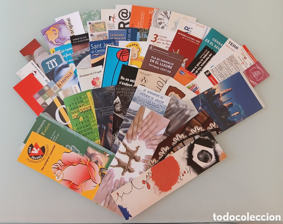 Coleccionismo marcap&aacute;ginas: Lote 50 marcapaginas - Foto 1