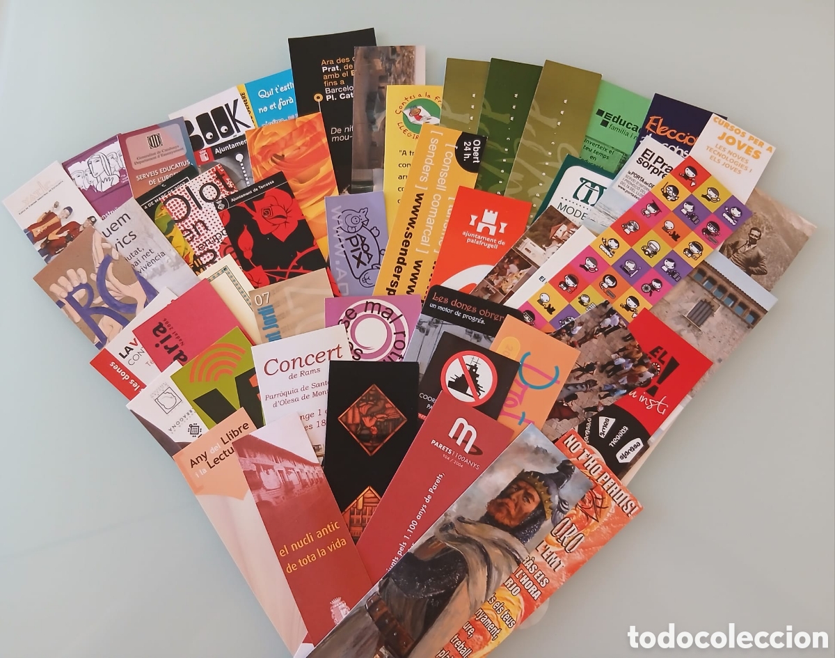 Coleccionismo marcap&aacute;ginas: Lote 50 marcapaginas