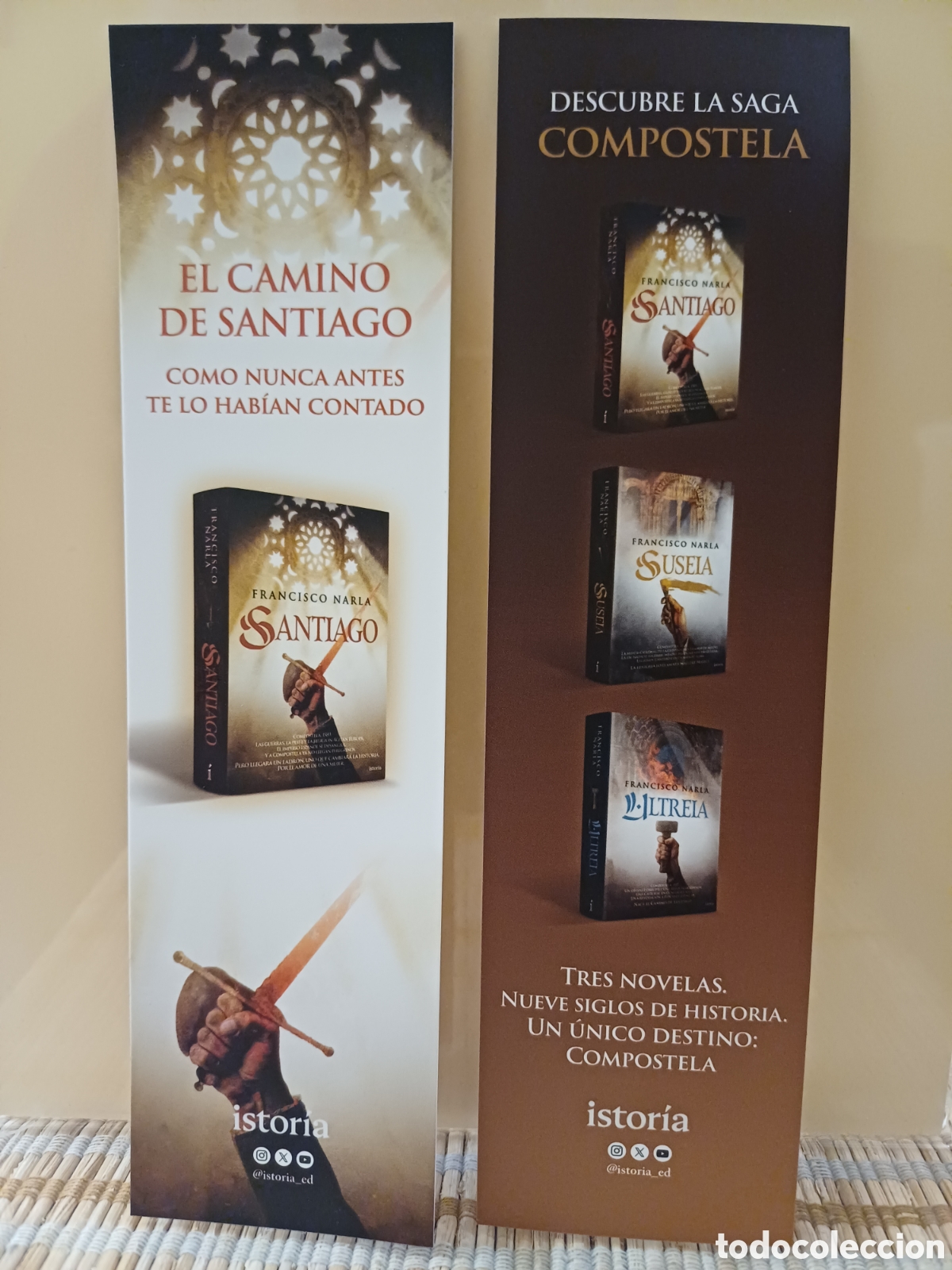 Coleccionismo marcap&aacute;ginas: Marcap&aacute;ginas El camino de Santiago - Foto 1