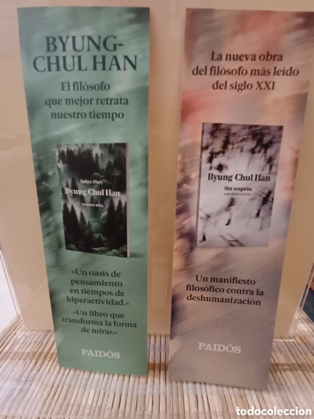 Coleccionismo marcap&aacute;ginas: Marcap&aacute;ginas Byung-Clul Han