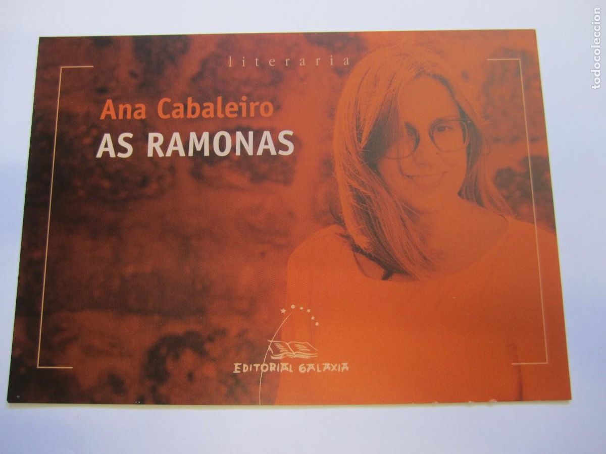 Coleccionismo marcap&aacute;ginas: targeta ana cabaleiro as ramonas editorial galaxia premio garcia barros