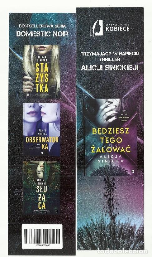 Coleccionismo marcap&aacute;ginas: marcap&aacute;ginas polaco zalowak noir