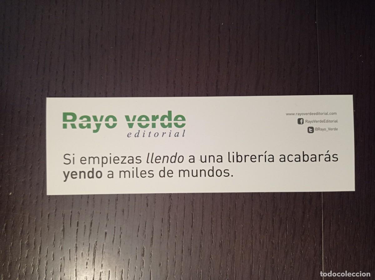 Coleccionismo marcap&aacute;ginas: MARCAP&Aacute;GINAS. RAYO VERDE EDITORIAL - Foto 1