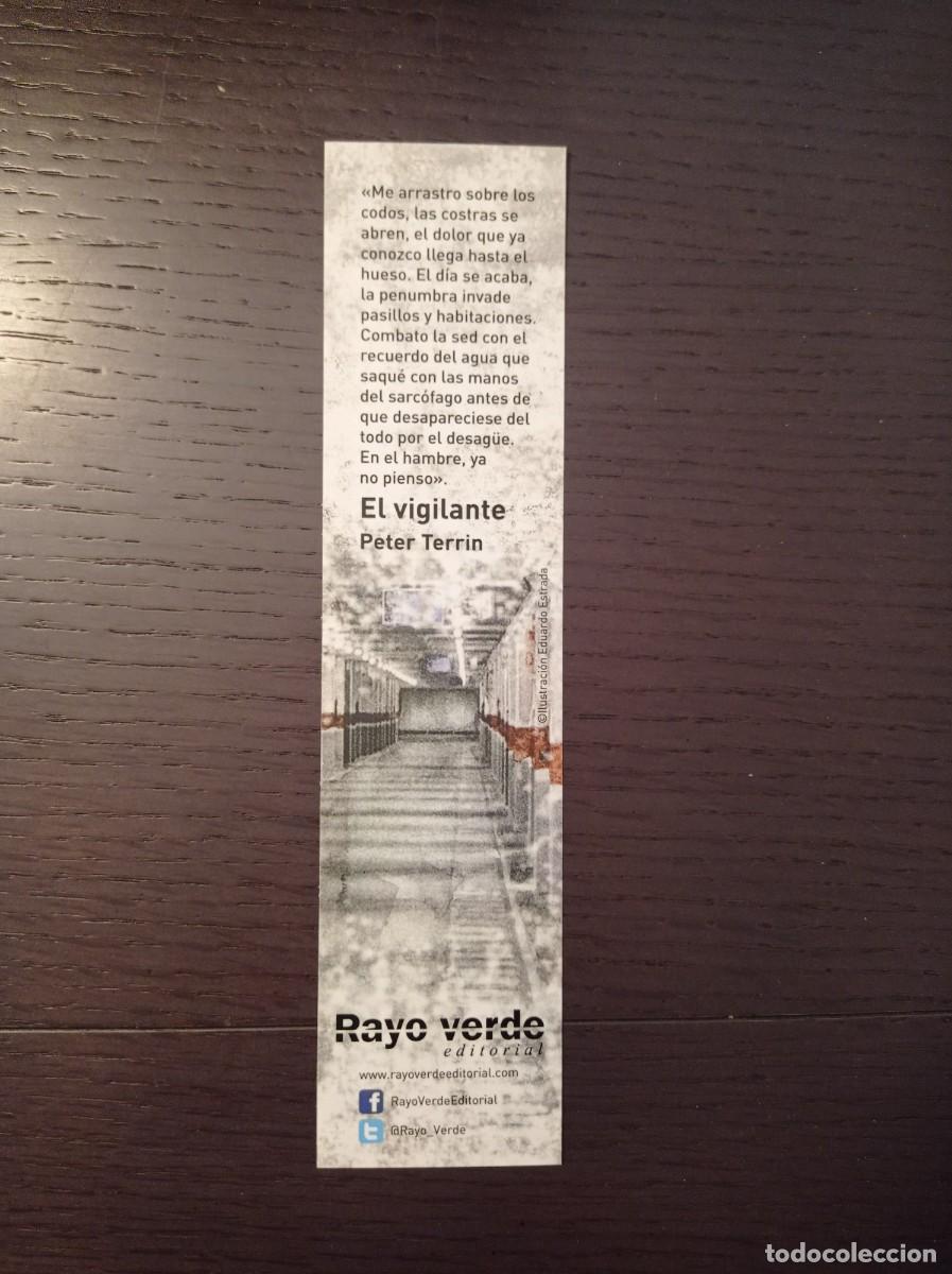 Coleccionismo marcap&aacute;ginas: MARCAP&Aacute;GINAS. RAYO VERDE EDITORIAL. PETER TERRIN. EL VIGILANTE