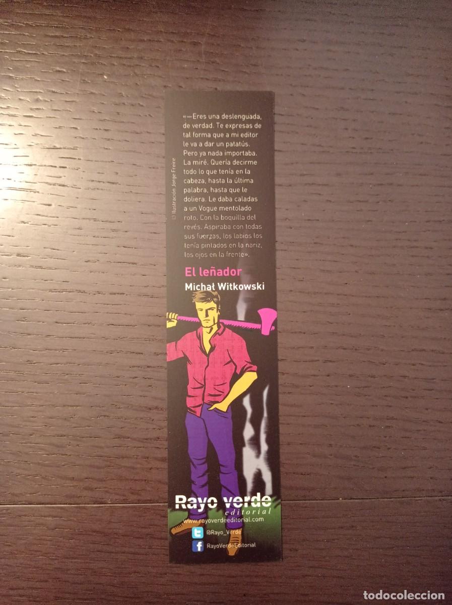 Coleccionismo marcap&aacute;ginas: MARCAP&Aacute;GINAS. RAYO VERDE EDITORIAL. MICHAEL WITKOWSKI. EL LE&Ntilde;ADOR