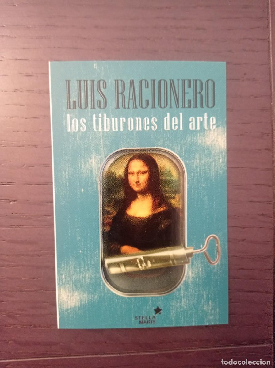 Coleccionismo marcap&aacute;ginas: MARCAP&Aacute;GINAS. TAMA&Ntilde;O MINI. STELLA MARIS. LUIS RACIONERO. LOS TIBURONES DEL ARTE