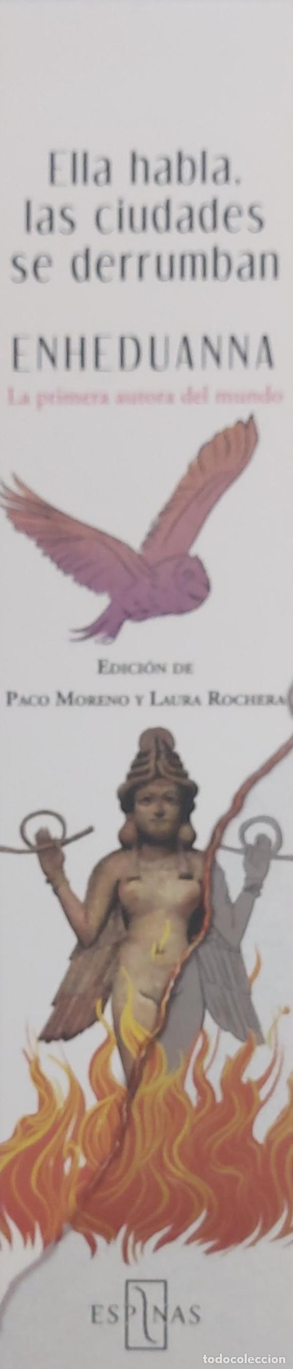 Coleccionismo marcap&aacute;ginas: MARCAPAGINAS - ESPINAS - ENHEDUANNA