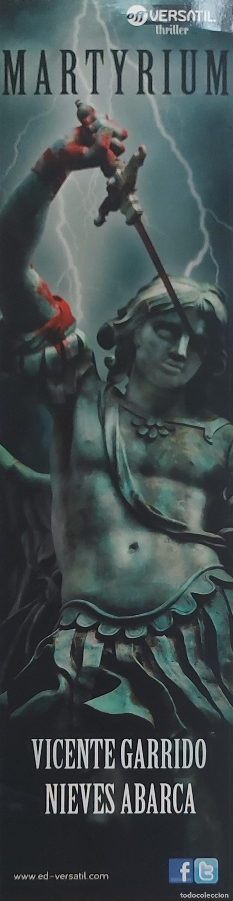 Coleccionismo marcap&aacute;ginas: MARCAPAGINAS - VERSATIL - MARTYRIUM - VICENTE GARRIDO
