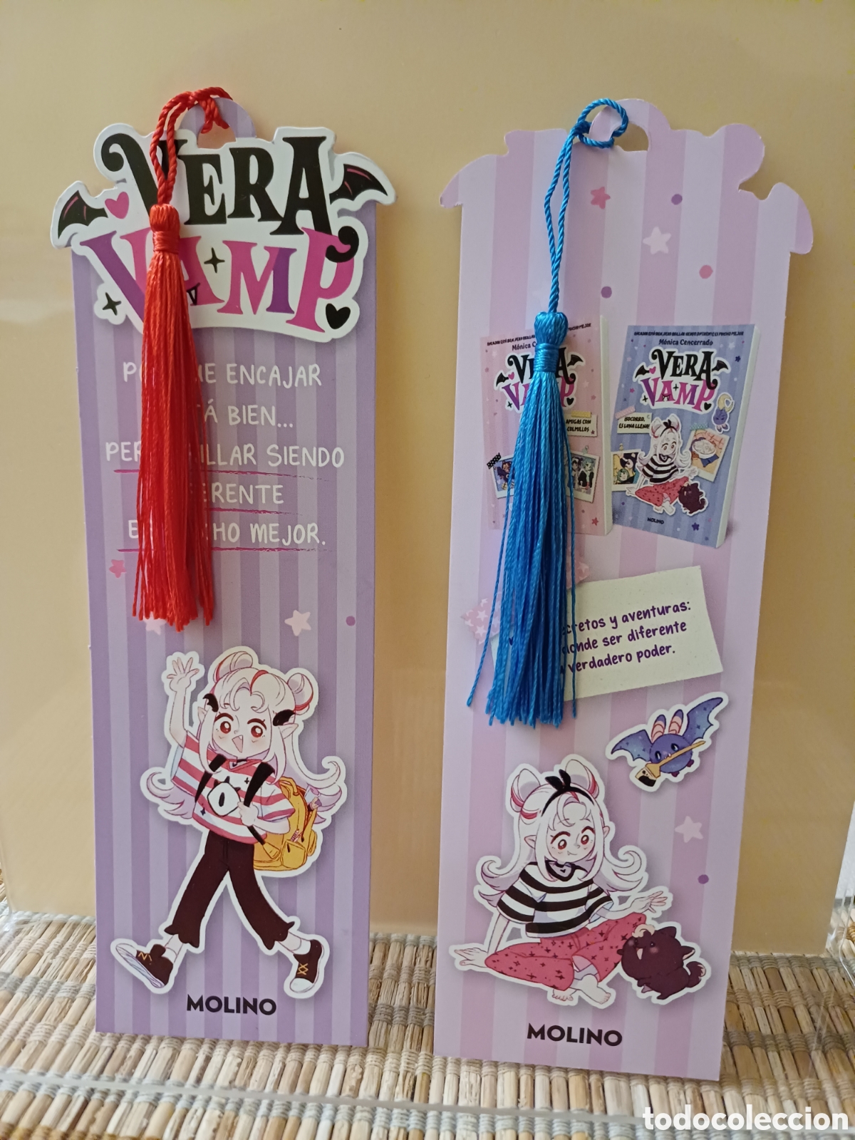 Coleccionismo marcap&aacute;ginas: Marcap&aacute;ginas Vera Vamp