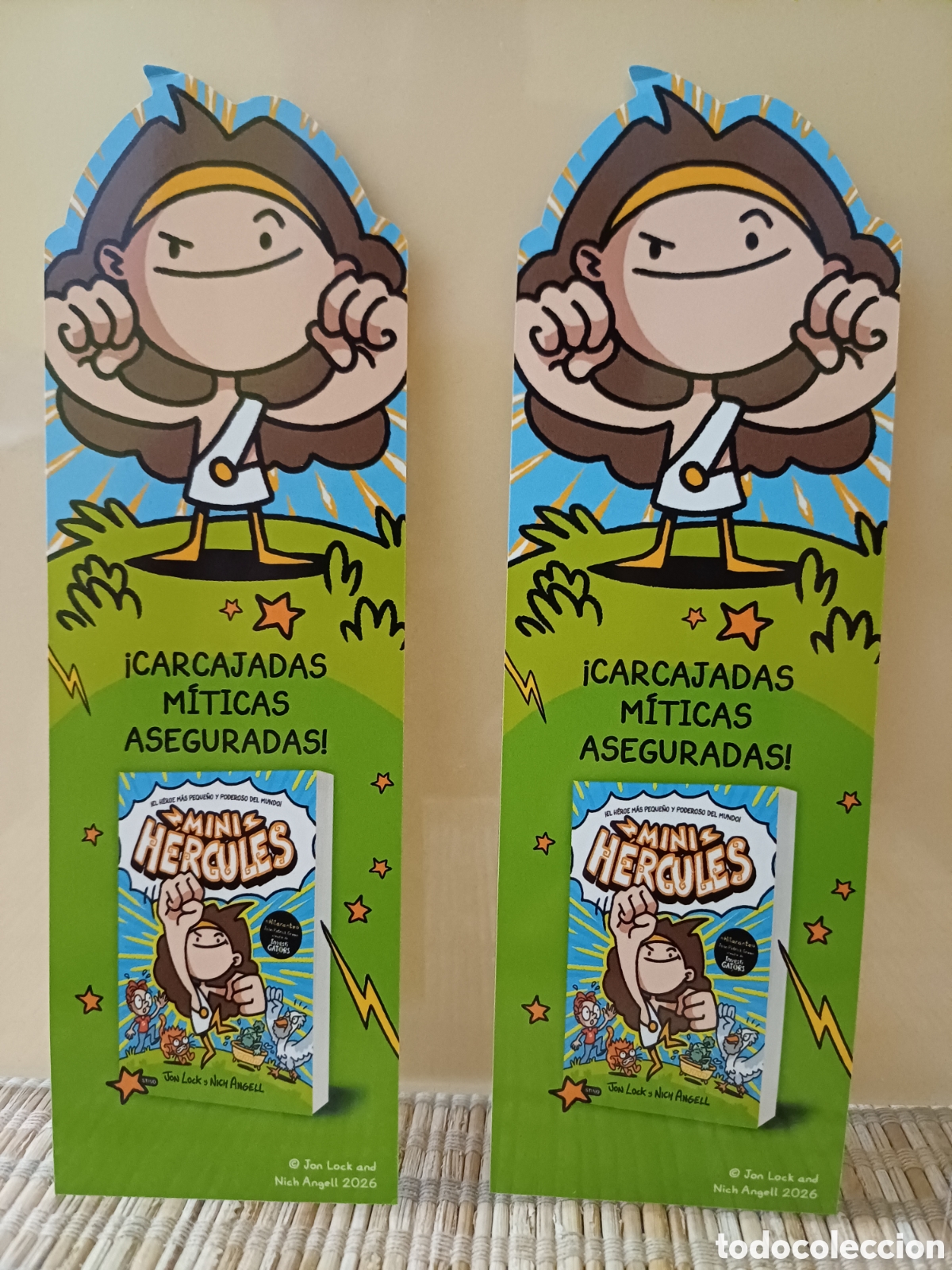 Coleccionismo marcap&aacute;ginas: Marcapaginas Mini Hercules - Foto 1