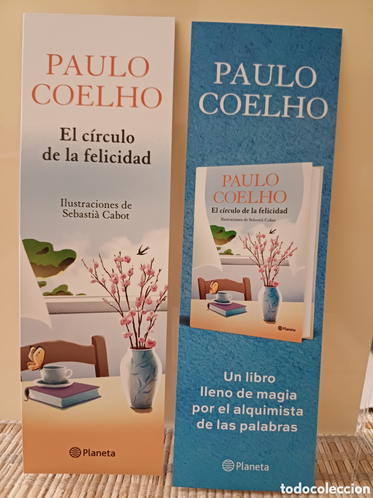 Coleccionismo marcap&aacute;ginas: Marcap&aacute;ginas El c&iacute;rculo de la felicidad