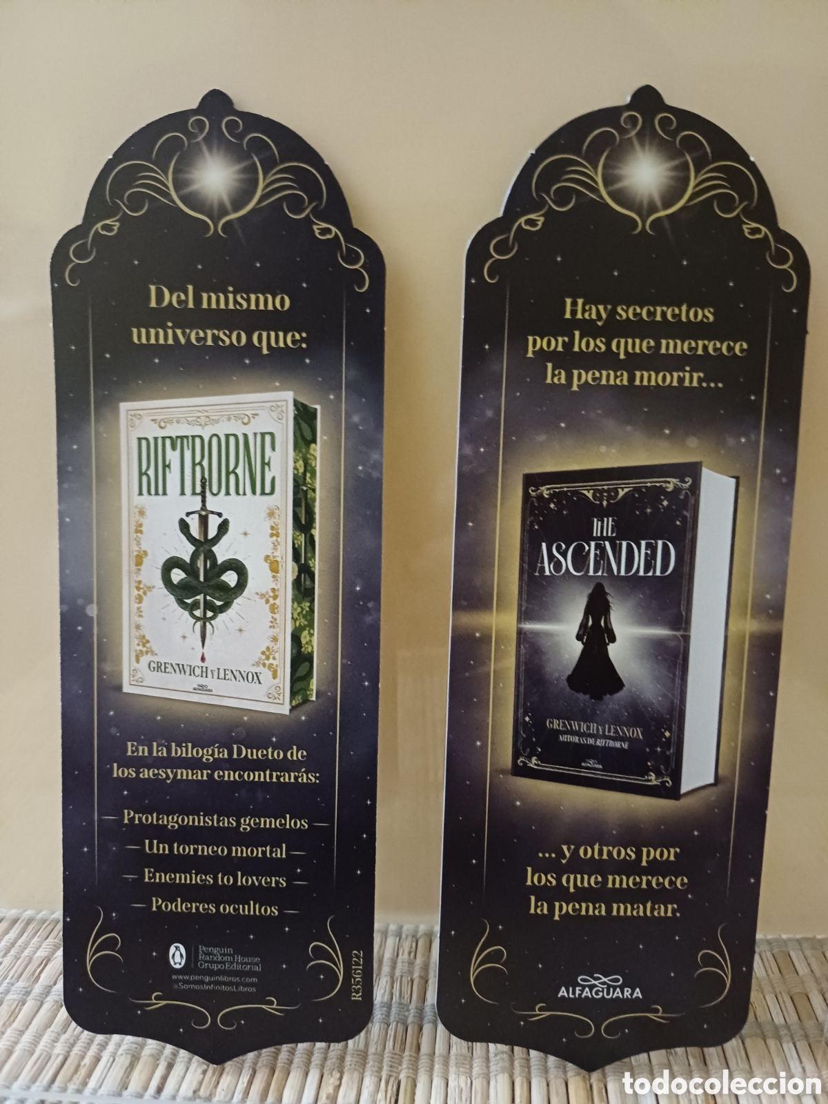Coleccionismo marcap&aacute;ginas: Marcapaginas Rifteorne - Foto 1