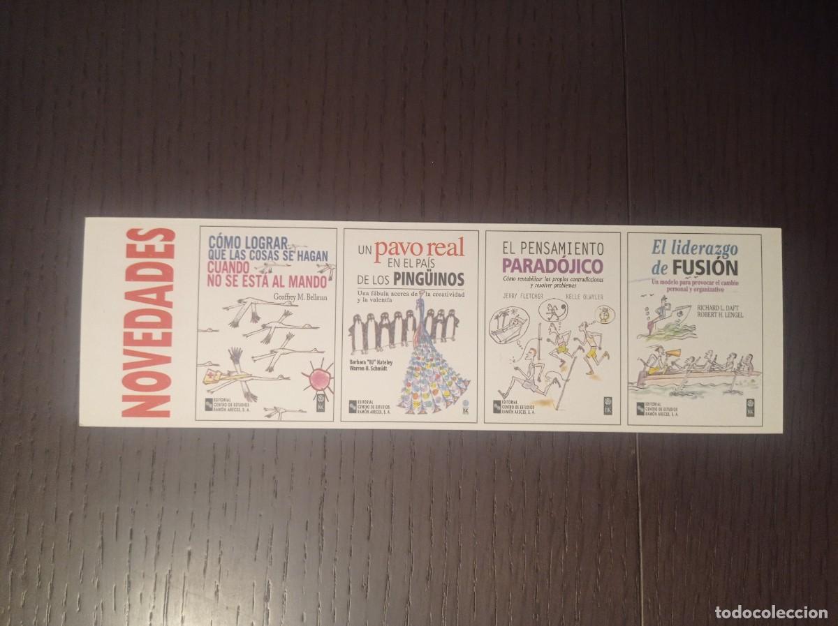 Coleccionismo marcap&aacute;ginas: MARCAP&Aacute;GINAS. EDITORIAL CENTRO DE ESTUDIOS RAM&Oacute;N ARECES