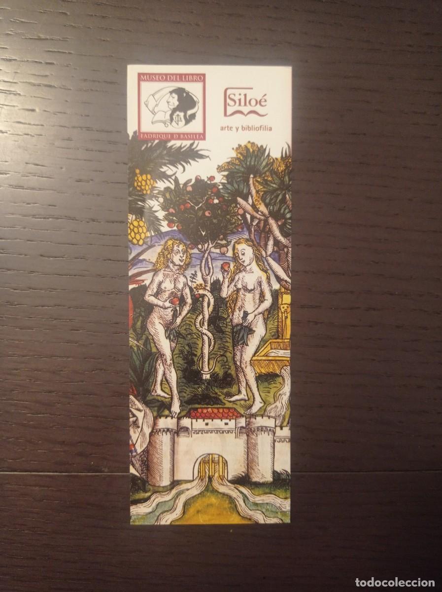 Coleccionismo marcap&aacute;ginas: MARCAP&Aacute;GINAS. SILOE. ARTE Y BIBLIOFILIA