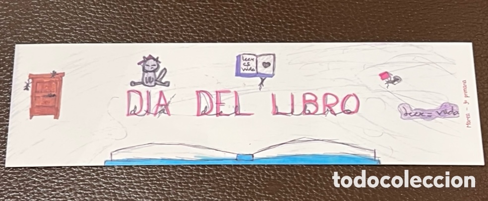 Coleccionismo marcap&aacute;ginas: Marcapaginas. D&iacute;a del Libro. Torrelodones. Madrid. - Foto 1