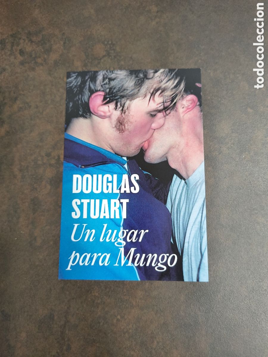 Coleccionismo marcap&aacute;ginas: MARCAPAGINAS POSTAL UN LUGAR PARA MUNGO-DOUGLAS STUART-RANDOM HOUSE