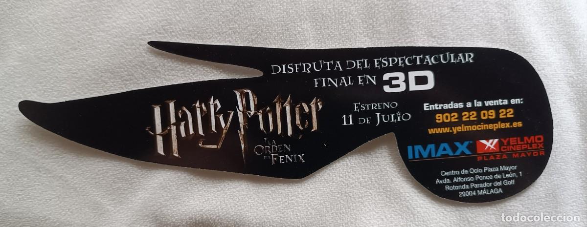 Coleccionismo marcap&aacute;ginas: Punto libro IMAX Harry Potter