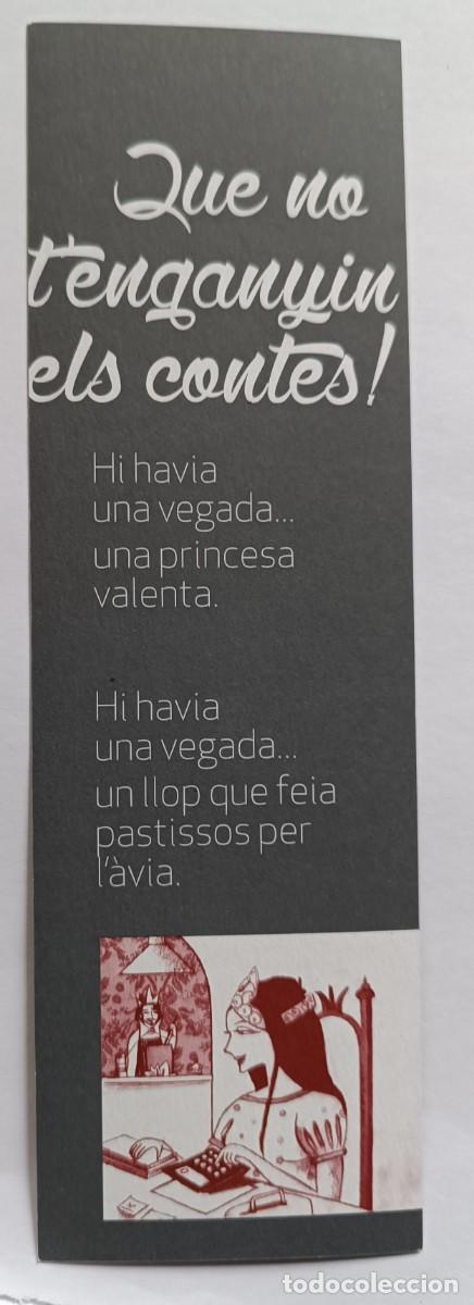 Coleccionismo marcap&aacute;ginas: marcap&aacute;ginas Que no t&acute;enganyin els contes Ajunt. Sabadell