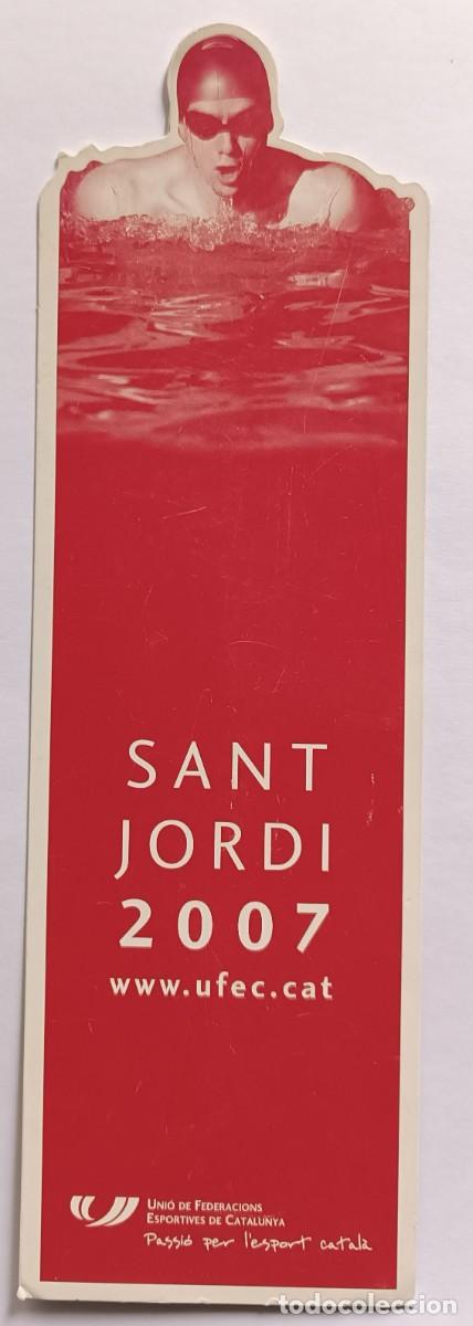 Coleccionismo marcap&aacute;ginas: marcap&aacute;ginas Sant Jordi 2007 Ufec.cat