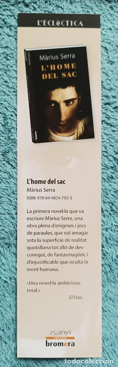 Coleccionismo marcap&aacute;ginas: marcap&aacute;ginas L&acute;Home del sac M&agrave;rius Serra