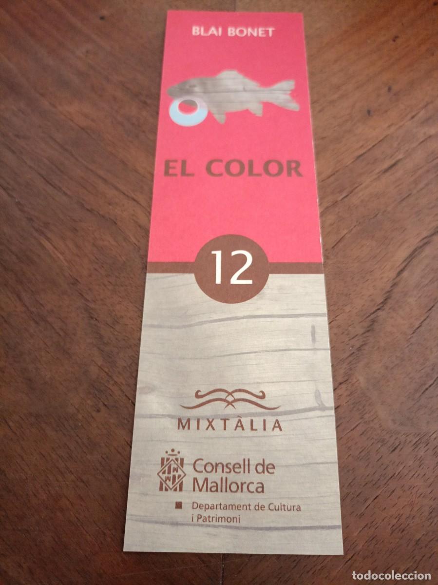 Coleccionismo marcap&aacute;ginas: Marcap&aacute;ginas Blai Bonet. El Color - Foto 1