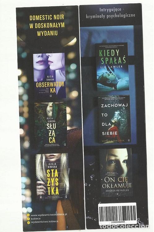 Coleccionismo marcap&aacute;ginas: marcap&aacute;ginas novelas thriller polacas