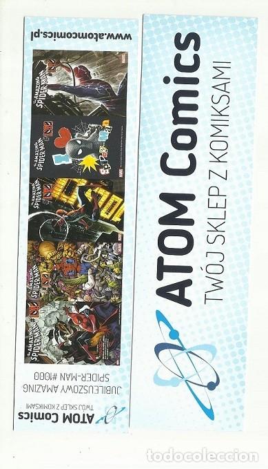 Coleccionismo marcap&aacute;ginas: marcap&aacute;ginas Atom Comics