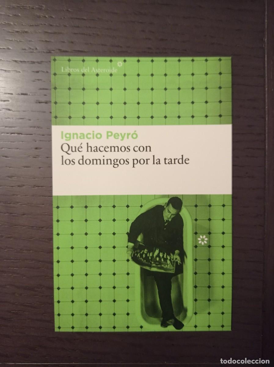 Coleccionismo marcap&aacute;ginas: MARCAP&Aacute;GINAS. TAMA&Ntilde;O POSTAL. LIBROS DEL ASTEROIDE. IGNACIO PEYR&Oacute;. QU&Eacute; HACEMOS CON LOS DOMINGOS POR