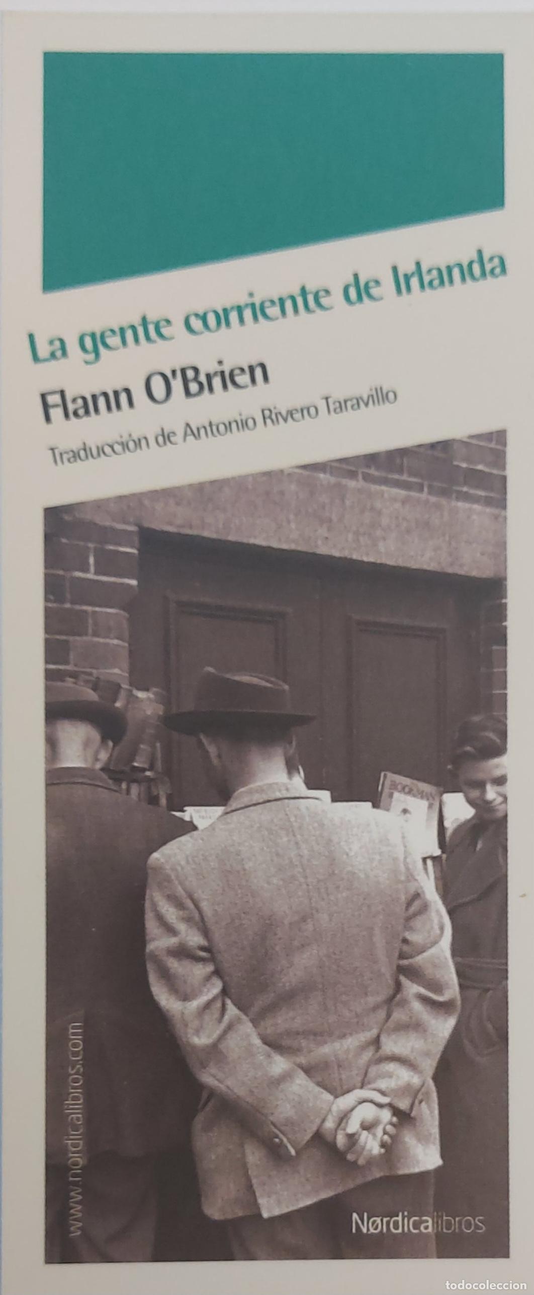 Coleccionismo marcap&aacute;ginas: MARCAPAGINAS - NORDICA LIBROS - FLANN O'BRIEN - LA GENTE CORRIENTE DE IRLANDA