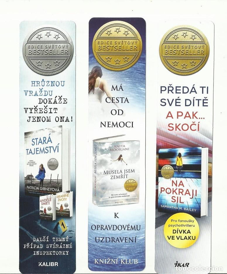 Coleccionismo marcap&aacute;ginas: triple marcap&aacute;ginas novelas Ikar y Kalibr - Foto 2