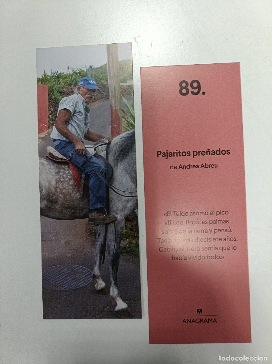 Coleccionismo marcap&aacute;ginas: MARCAP&Aacute;GINAS - ANAGRAMA N&ordm; 89 - PAJARITOS PRE&Ntilde;ADOS - ANDREA ABREU