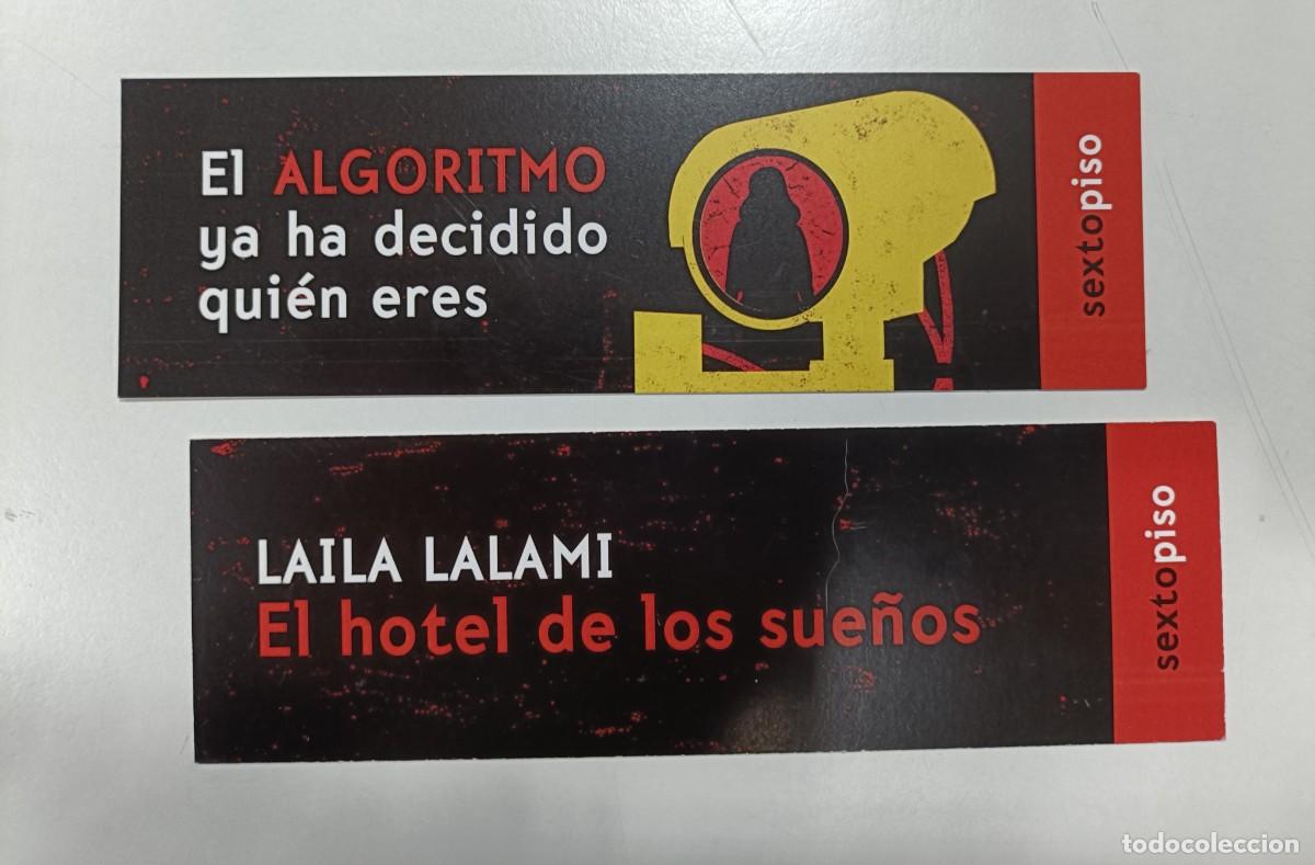 Coleccionismo marcap&aacute;ginas: MARCAP&Aacute;GINAS - SEXTO PISO - EL HOTEL DE LOS SUE&Ntilde;OS - LAILA LALAMI