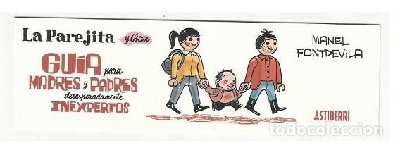 Coleccionismo marcap&aacute;ginas: marcap&aacute;ginas c&oacute;mic parejita, editorial Astiberri